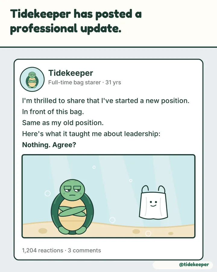 Tidekeeper has posted a professional update.